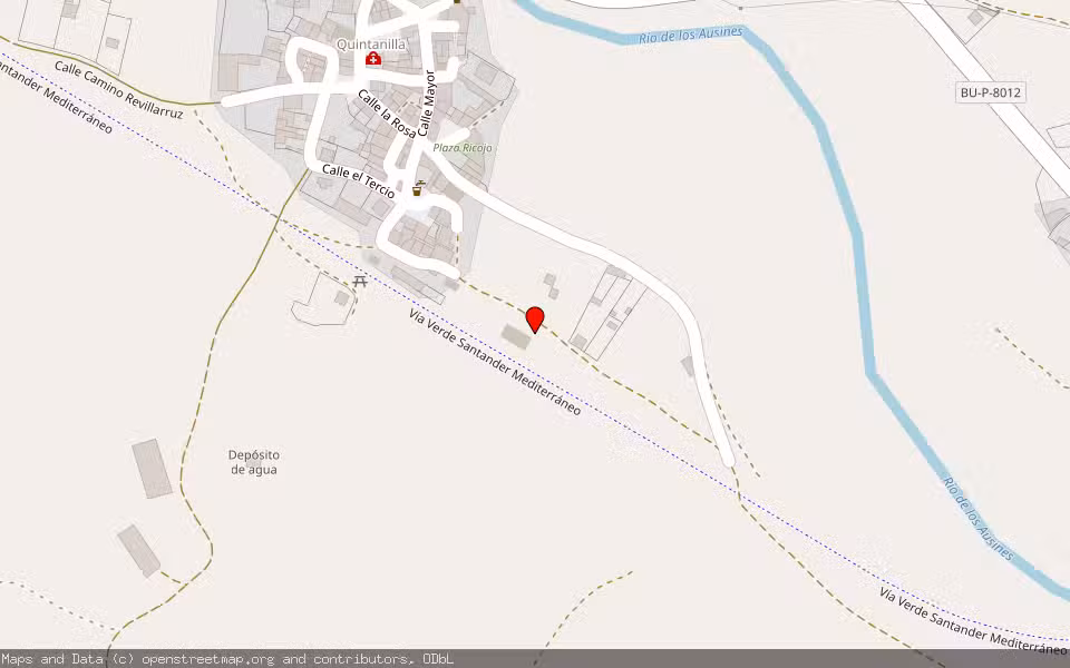 Mapa de Subasta Inmueble (Finca rústica) en Cardeñadijo, Burgos