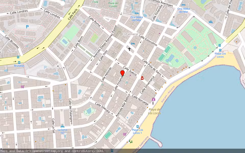 Mapa de Subasta Inmueble (Vivienda) en Torrevieja, Alicante/Alacant