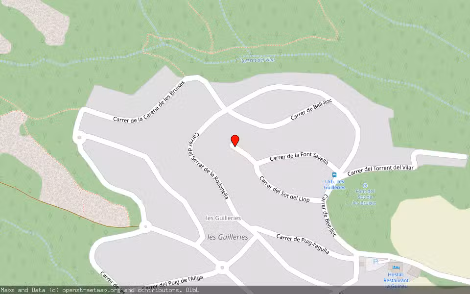 Mapa de Subasta Inmueble (Solar) en Viladrau, Girona