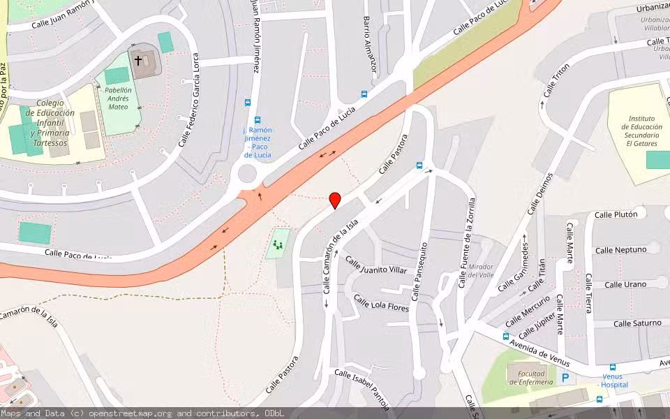 Mapa de Subasta Inmueble (Vivienda) en Algeciras, Cádiz