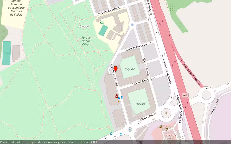 Mapa de Subasta Inmueble (Vivienda) en Valdemoro, Madrid