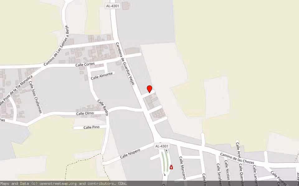 Mapa de Subasta Inmueble (Solar) en Ejido (el), Almería