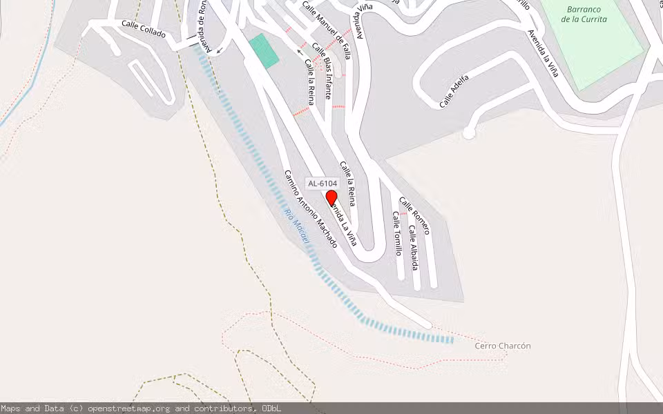 Mapa de Subasta Inmueble (Garaje) en Macael, Almería