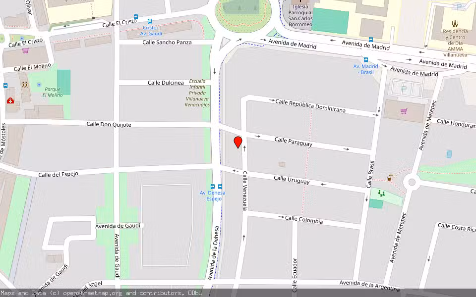 Mapa de Subasta Inmueble (Vivienda) en Villanueva De La Cañada, Madrid