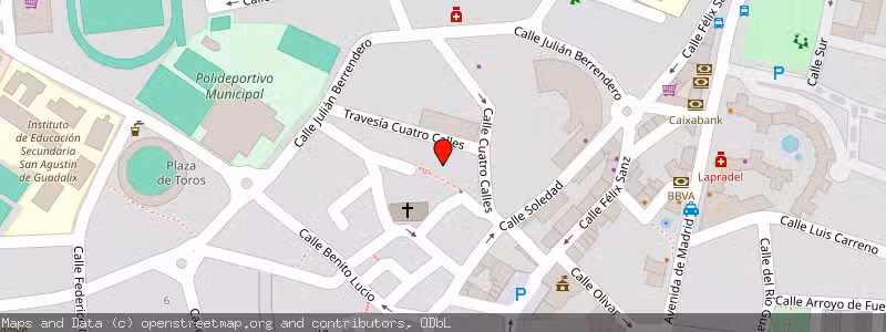 Mapa de Subasta de Inmueble (Vivienda) en San Agustin De Guadalix, Madrid 