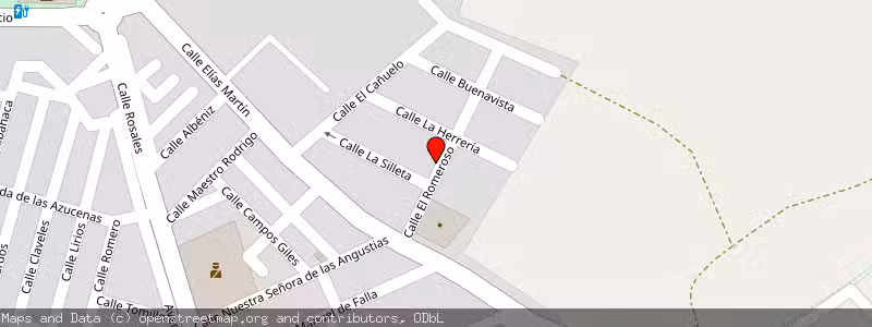 Mapa de Subasta de Inmueble (Nave industrial) en Campillos, Málaga 