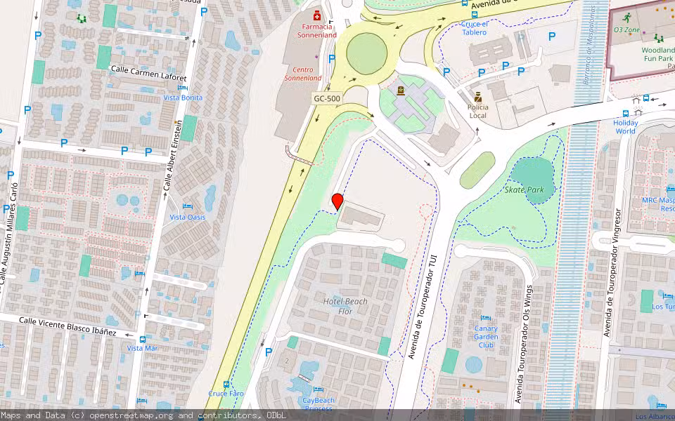 Mapa de Subasta Inmueble (Local comercial) en San Bartolomé De Tirajana, Las Palmas