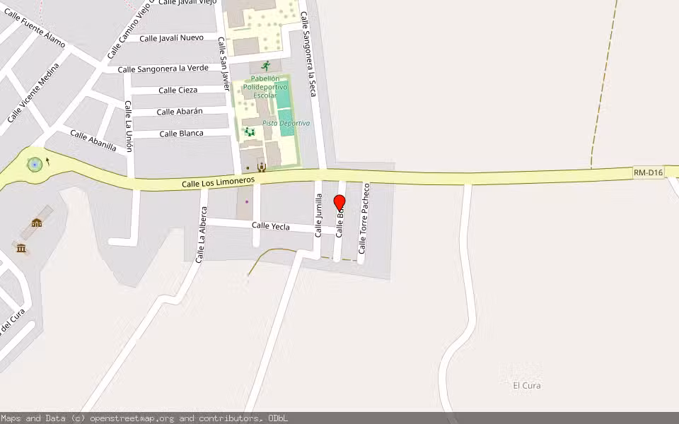 Mapa de Subasta Inmueble (Vivienda) en Puerto Lumbreras, Murcia
