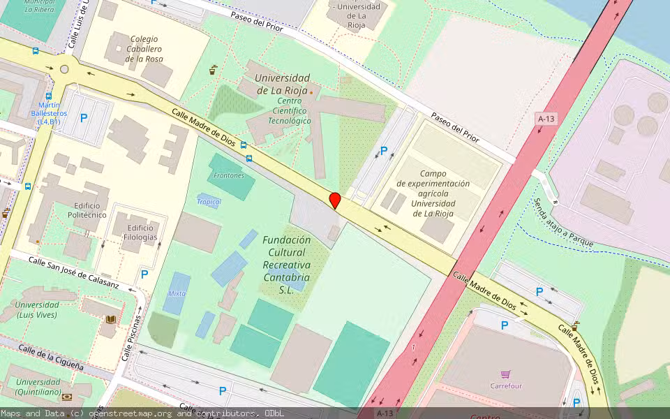 Mapa de Subasta Inmueble (Local comercial) en Logroño, La Rioja