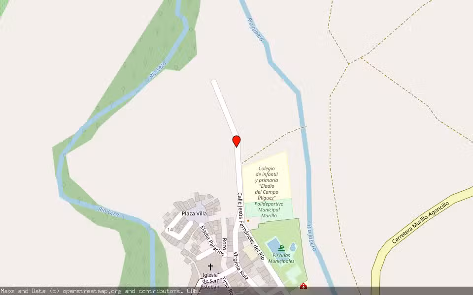 Mapa de Subasta Inmueble (Finca rústica) en Murillo Del Rio Leza., La Rioja
