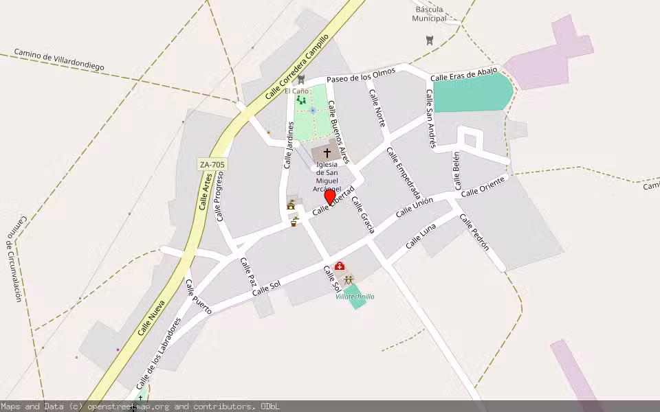 Mapa de Subasta Inmueble (Vivienda) en Zamora