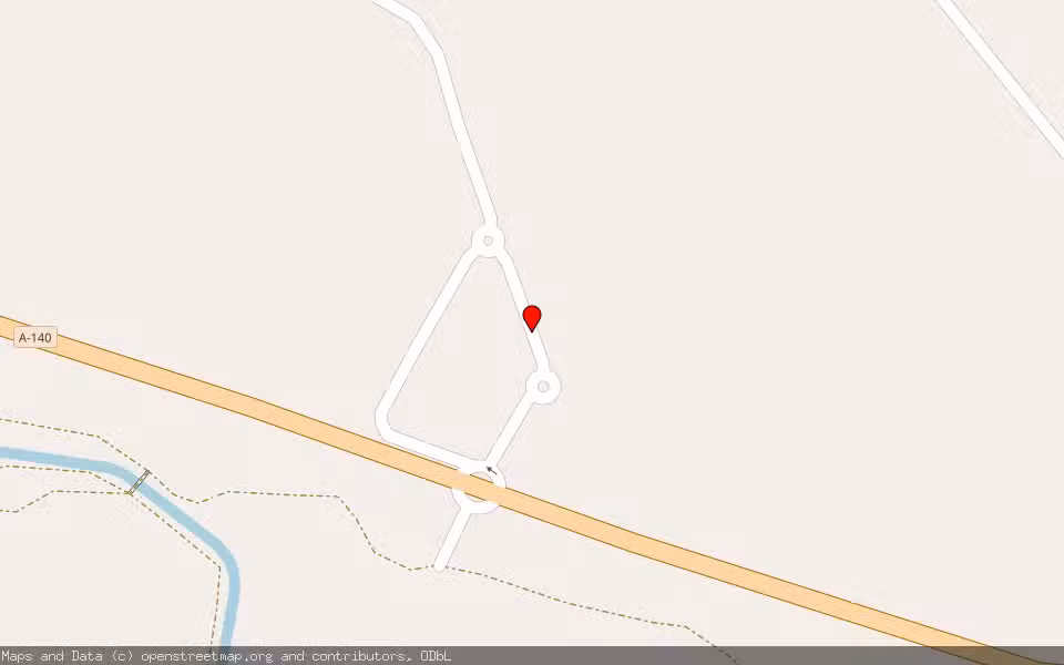 Mapa de Subasta Inmueble (Nave industrial) en Albelda, Huesca