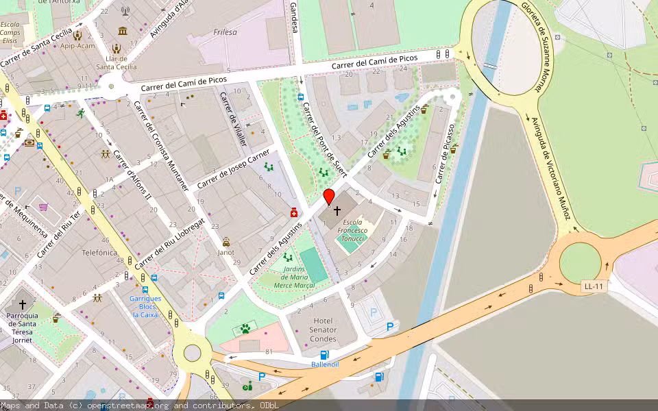 Mapa de Subasta Inmueble (Trastero) en Lleida