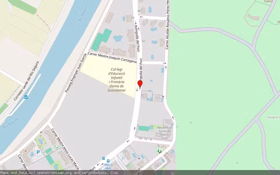 Mapa de Subasta Inmueble (Vivienda) en Guardamar Del Segura, Alicante/Alacant