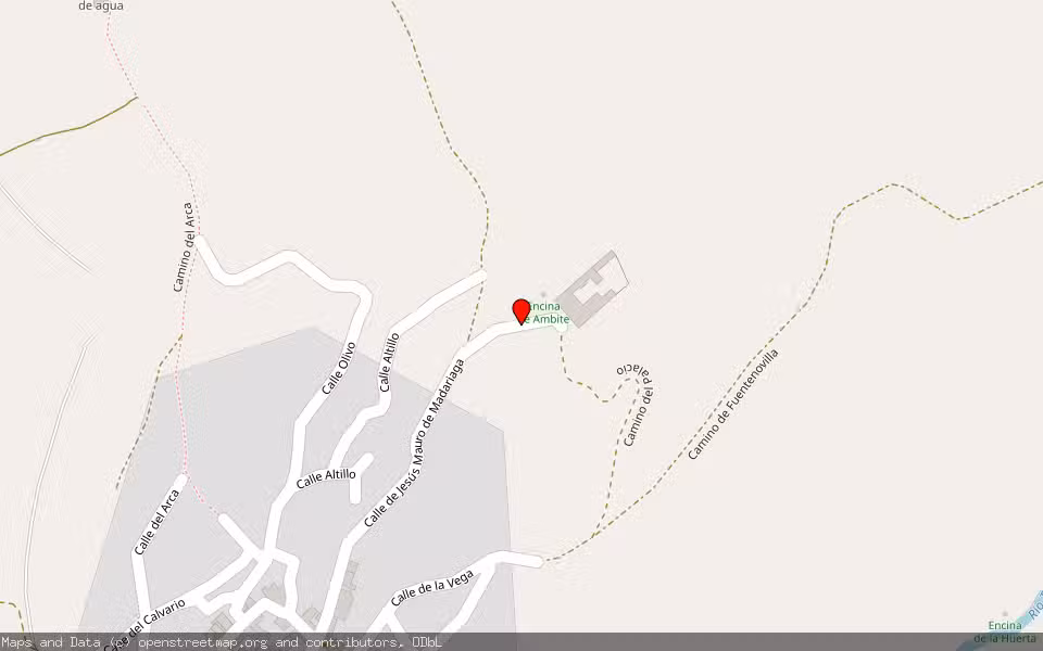 Mapa de Subasta Inmueble (Vivienda) en Ambite De Tajula, Madrid