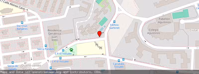 Mapa de Subasta de Inmueble (Vivienda) en Alicante/alacant, Alicante 
