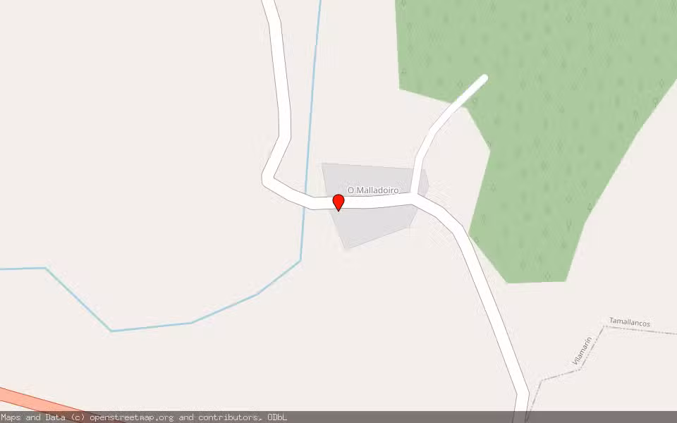 Mapa de Subasta Inmueble (Solar) en Vilamarin, Ourense