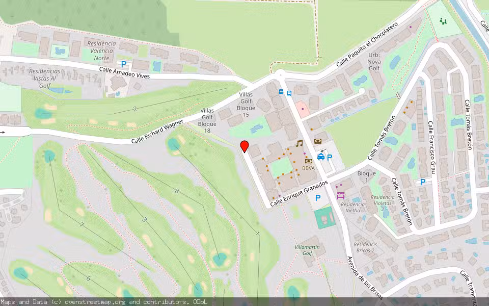 Mapa de Subasta Inmueble (Local comercial) en Orihuela Costa, Alicante/Alacant