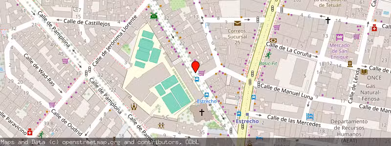 Mapa de Subasta de Inmueble (Otros) en Madrid, Madrid 