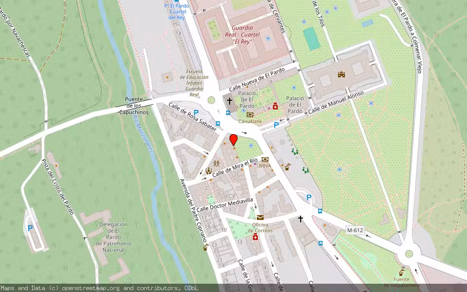 Mapa de Subasta Inmueble (Local comercial) en Madrid