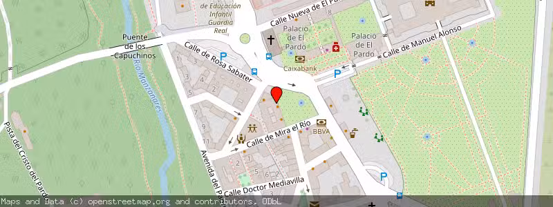 Mapa de Subasta de Inmueble (Local comercial) en Madrid, Madrid 