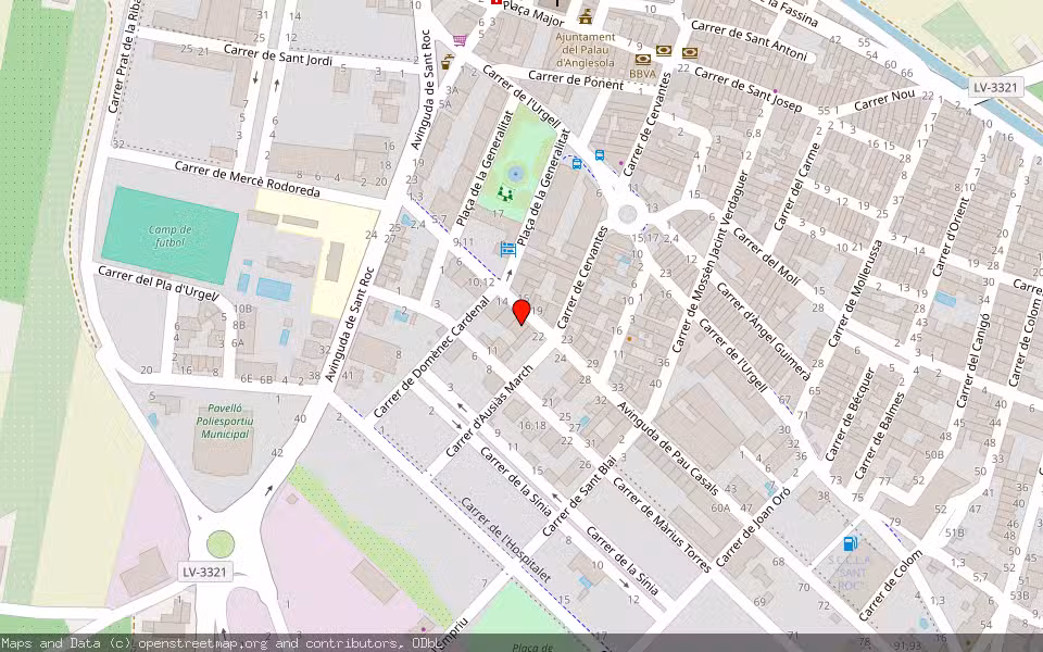 Mapa de Subasta Inmueble (Otros) en El Palau D'anglesola, Lleida