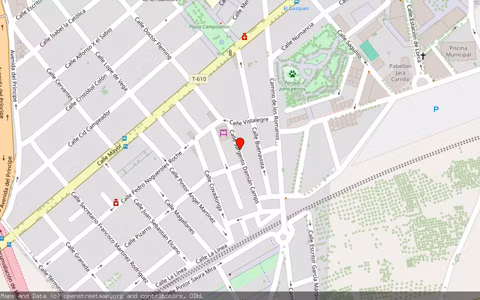 Mapa de Subasta Inmueble (Vivienda) en Alcantarilla, Murcia