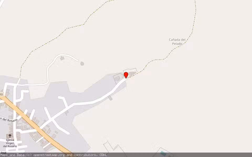 Mapa de Subasta Inmueble (Finca rústica) en Abanilla, Murcia