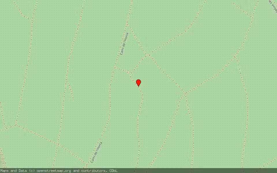 Mapa de Subasta Inmueble (Finca rústica) en Massalcoreig, Lleida