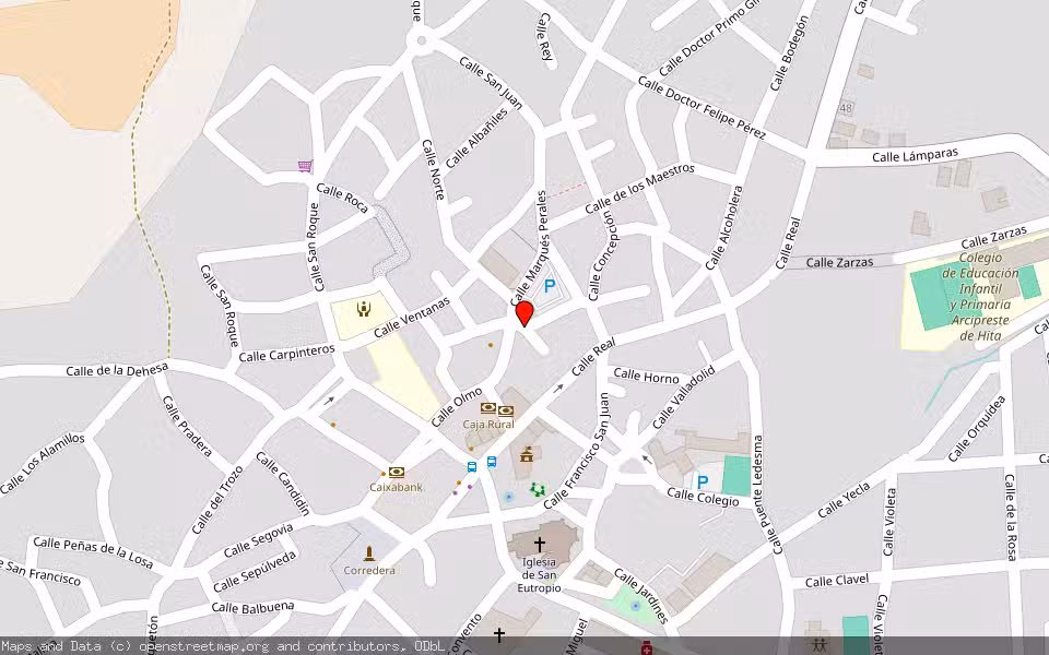 Mapa de Subasta Inmueble (Vivienda) en El Espinar, Segovia