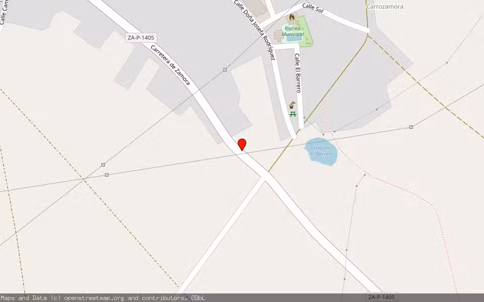 Mapa de Subasta Inmueble (Finca rústica) en Andavias, Zamora