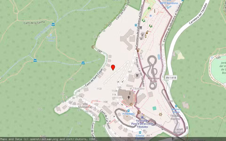Mapa de Subasta Inmueble (Vivienda) en Barcelona