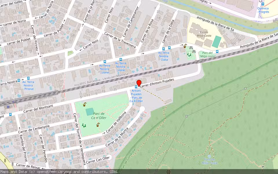 Mapa de Subasta Inmueble (Vivienda) en Montcada I Reixac, Barcelona
