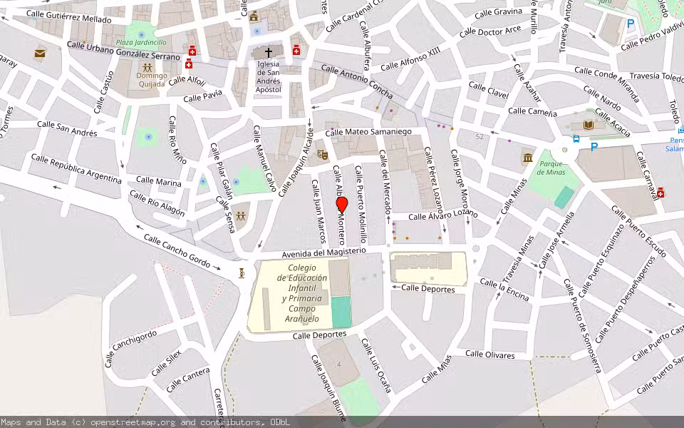 Mapa de Subasta Inmueble (Vivienda) en Navalmoral De La Mata, Cáceres