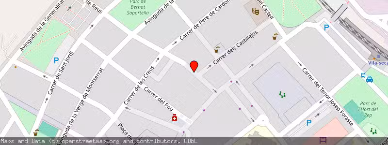 Mapa de Subasta de Inmueble (Vivienda) en Vila-seca, Tarragona 