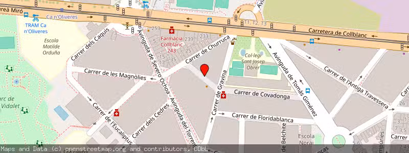 Mapa de Subasta de Inmueble (Vivienda) en L'hospitalet De Llobregat, Barcelona 