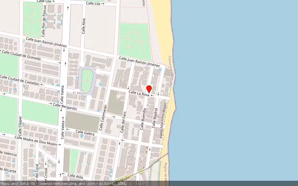 Mapa de Subasta Inmueble (Vivienda) en Pilar De La Horadada, Alicante/Alacant
