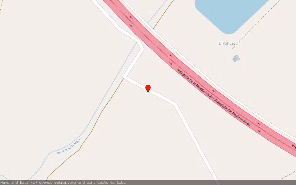 Mapa de Subasta Inmueble (Finca rústica) en Llaurí, Valencia/València