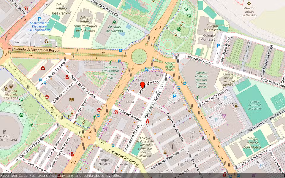 Mapa de Subasta Inmueble (Vivienda) en Salamanca