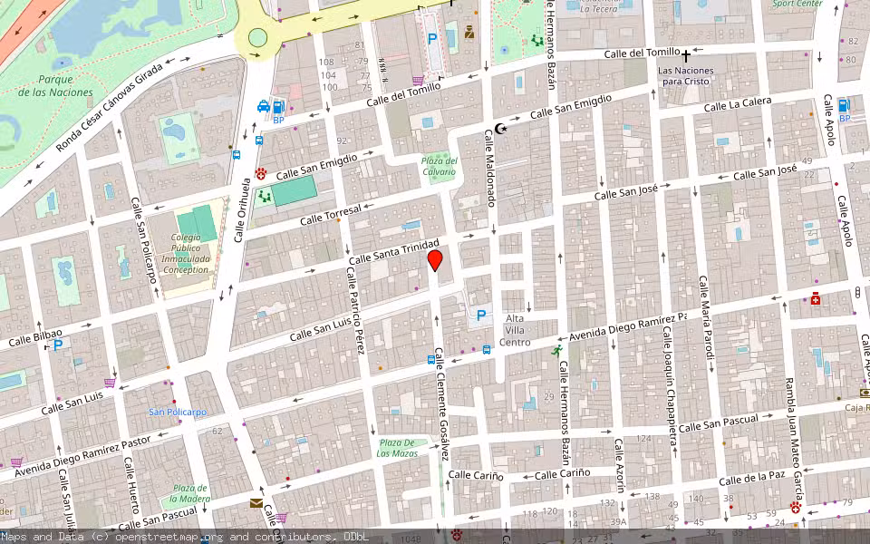 Mapa de Subasta Inmueble (Vivienda) en Torrevieja, Alicante/Alacant