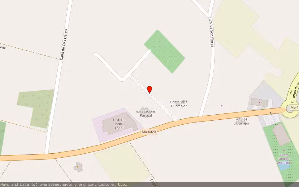 Mapa de Subasta Inmueble (Finca rústica) en Llucmajor, Illes Balears
