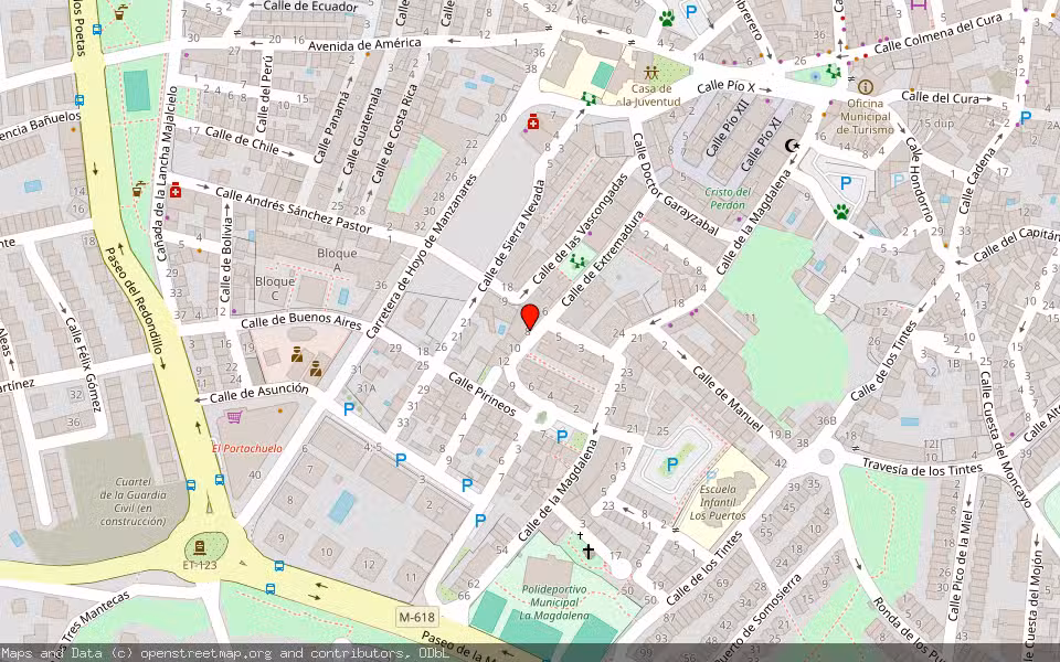 Mapa de Subasta Inmueble (Local comercial) en Colmenar Viejo (madrid), Madrid