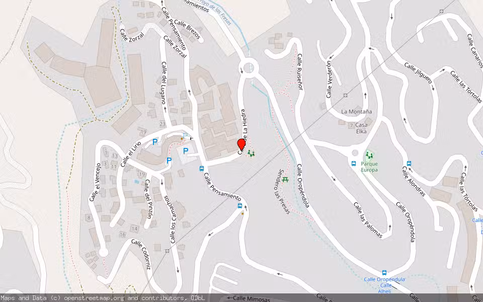 Mapa de Subasta Inmueble (Garaje) en Fuengirola, Málaga