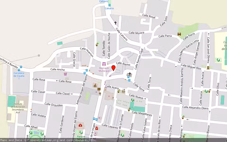 Mapa de Subasta Inmueble (Otros) en Chauchina, Granada