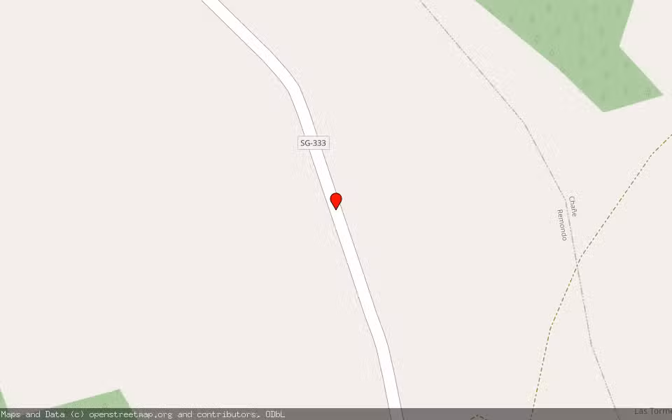Mapa de Subasta Inmueble (Finca rústica) en Remondo, Segovia