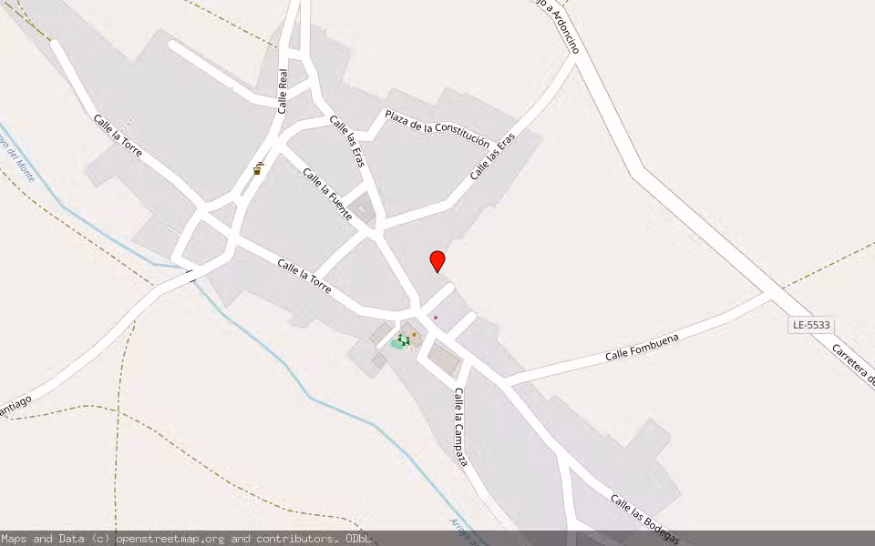 Mapa de Subasta Inmueble (Finca rústica) en Villadangos Del Páramo, León