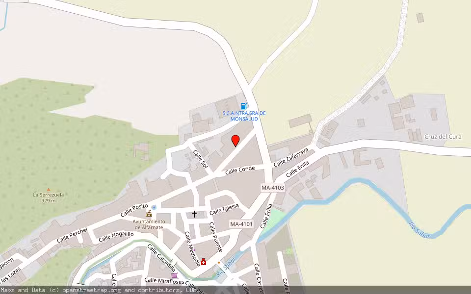 Mapa de Subasta Inmueble (Garaje) en Loja, Granada