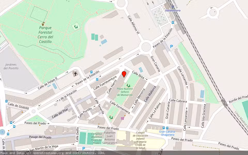 Mapa de Subasta Inmueble (Vivienda) en Valdemoro, Madrid