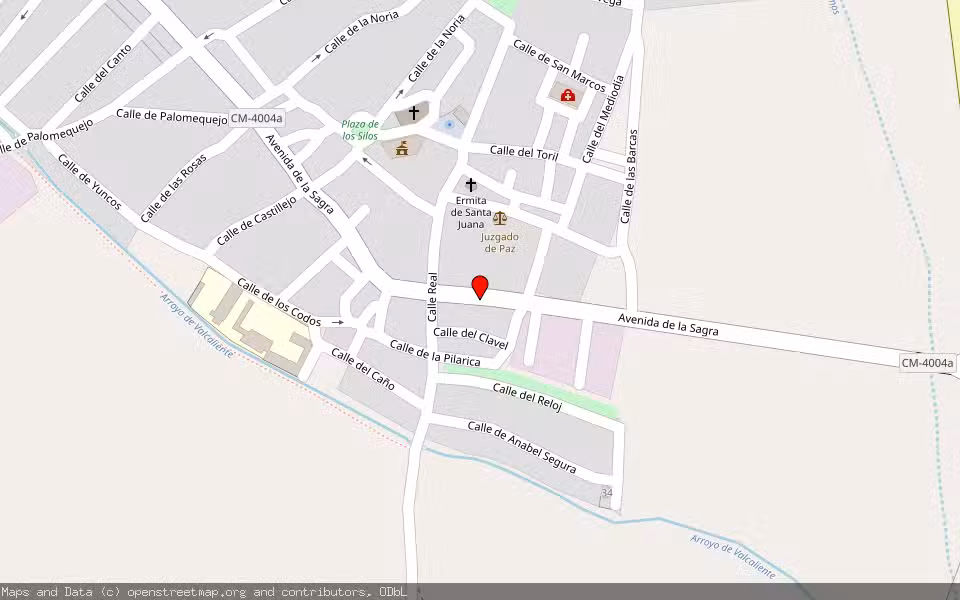 Mapa de Subasta Inmueble (Vivienda) en Numancia De La Sagra, Toledo