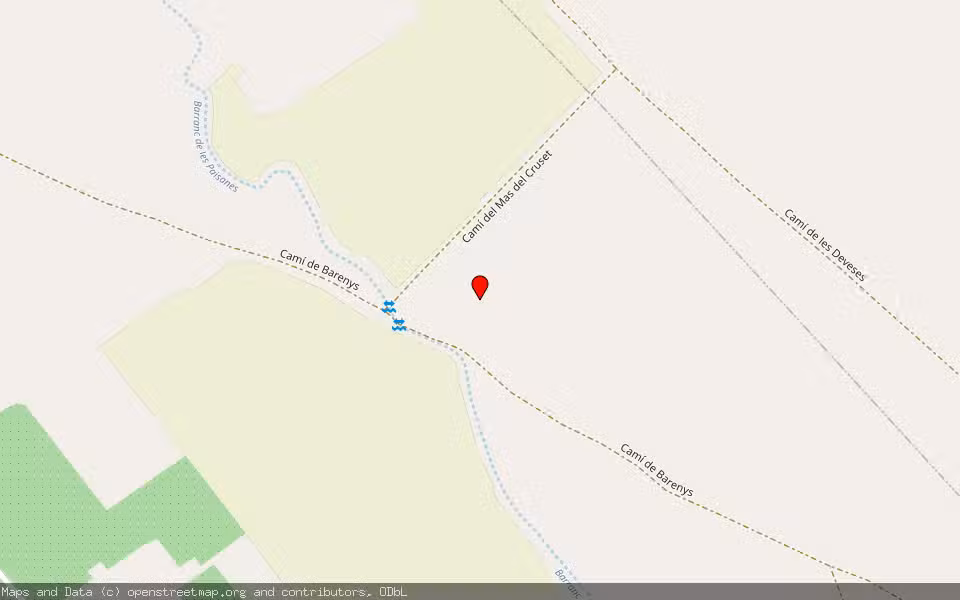 Mapa de Subasta Inmueble (Vivienda) en Vinyols I Els Arcs, Tarragona